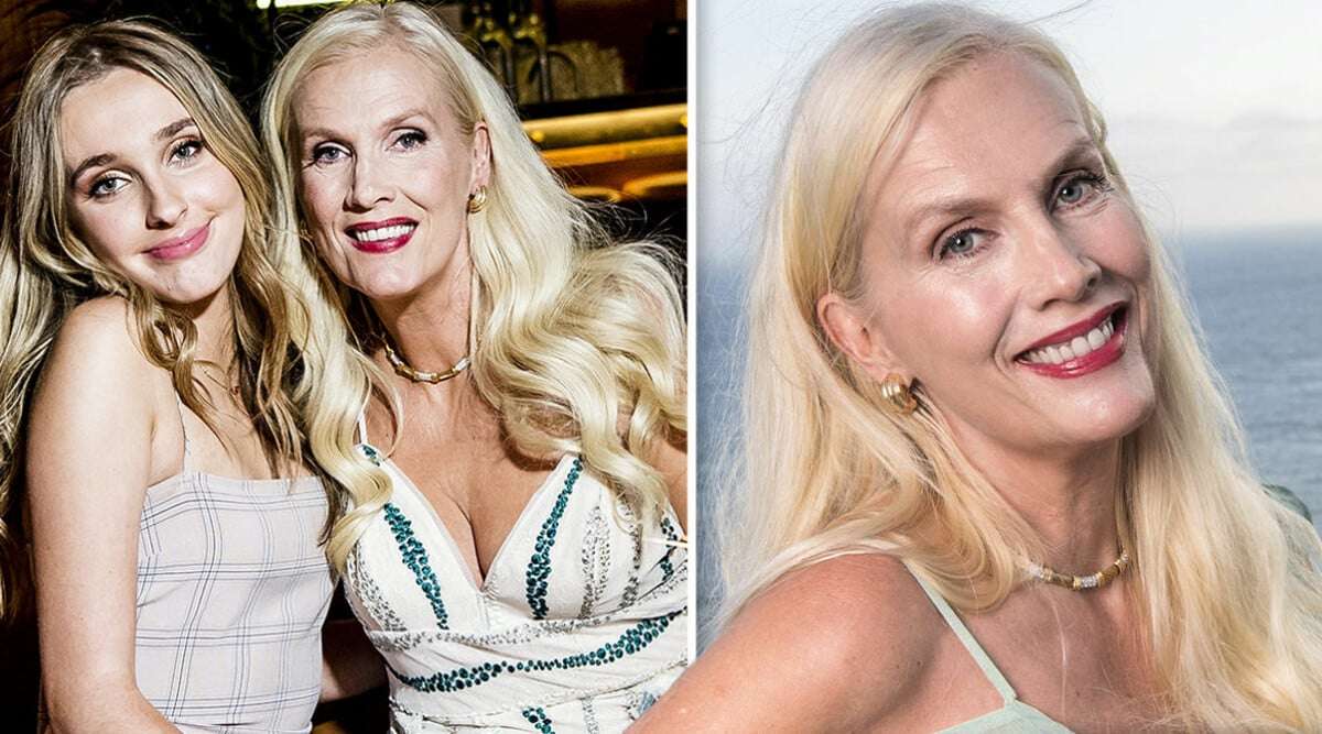 Gunilla Persson Som Ung Modell